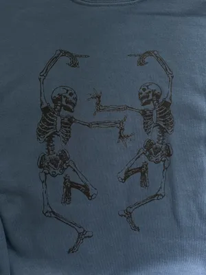 Skeleton Crewneck Blue Size M thumbnail 4