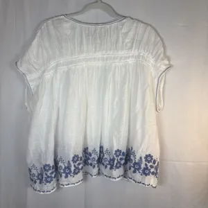 Max Studio London White Floral Sleeveless Top Size Medium NWT thumbnail 12