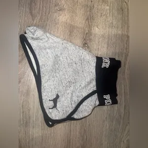 Victoria’s Secret PINK Vintage Y2K Waist Snatching Fitted Cheeky Short shorts XS thumbnail 3
