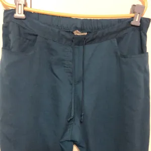 Grey’s Anatomy Teal Blue Color Professional Wear Scrub Pants By Barco Size (MT) thumbnail 2