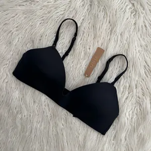 Skims Wireless Form Maternity T-Shirt Demi Nursing Bra Onyx Size 34C thumbnail 4