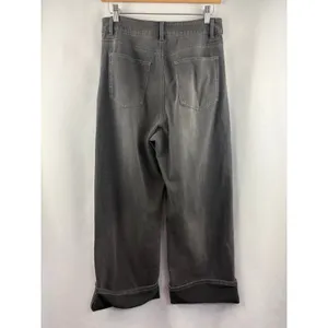 Women’s Halara Medium Charcoal Gray Baggy Jeans thumbnail 3