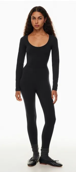 Aritzia Wilfred Free Maxe Jumpsuit BROWN thumbnail 1