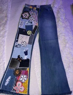 urban Patchwork Jeans thumbnail 1