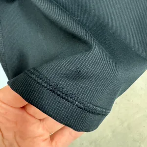 Yogalicious Lux Illusion Rib Scarlett Flare‎ Jumpsuit Black XS Yoga Athleisure thumbnail 8