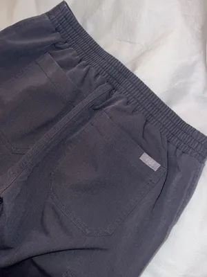 figs charcoal gray yola skinny scrub pants original style size small thumbnail 3