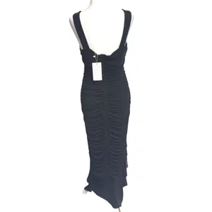 NWT ZESICA Women's L 2026 Ruched Bodycon‎ Dress Mermaid Cocktail Wedding LBD thumbnail 6