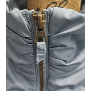 Columbia Women's Puffer Vest Full Zip Up Sleeveless Jacket Medium Gray‎ thumbnail 3
