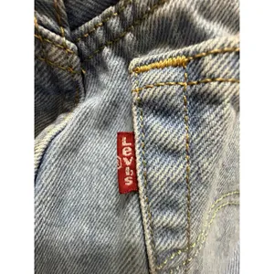 Levi's 501 Denim Shorts Womens 26 High Rise Button Fly Cut Off Light Wash #I10-1 thumbnail 5