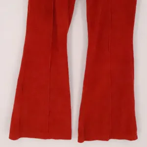 Aerie Ribbed Flare‎ Leggings Pants Womens Size XS Red Boho Bell Bottoms thumbnail 8