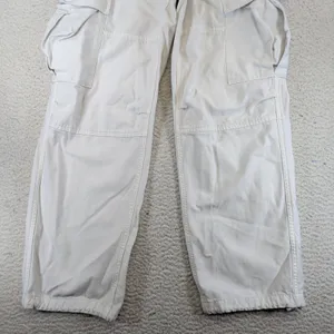 TNA Aritzia White Cotton‎ Wide Leg Cargo Pants Size 2 RVST 03-06-41848-R-SU23 thumbnail 8