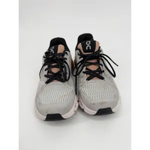 On Cloudflyer Running Shoes Womens 6 Grey Black Clay thumbnail 2