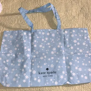 NWT Kate Spade Winter Snowflake Oversized Tote Bag thumbnail 2