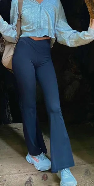 Aerie Crossover Flare Leggings thumbnail 5