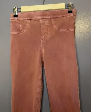 Spanx Pants Womens Small Pink Skinny Jegging Pull On Shaping Twill Stretch thumbnail 2