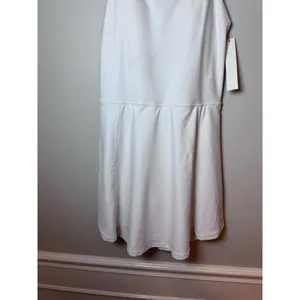 Aqua white athletic dress built in shorts size small tennis dress NWT $88 thumbnail 4