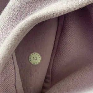 Lululemon Scuba Full Zip Hoodie Women 10 Purple Lavender Athleisure Thumbholes thumbnail 7