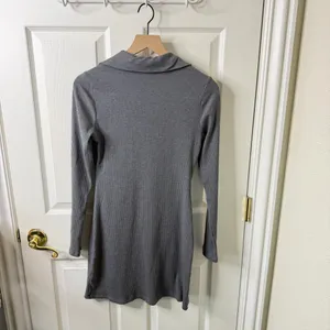 Reformation Amy Knit Dress Long Sleeve Button Down‎ Shirt Dress Womens Size L thumbnail 6