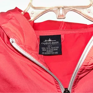 Charles River Apparel Coral Windbreaker Jacket Women’s Small thumbnail 2