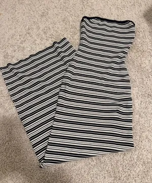 White Fox Boutique maxi dress stapless  thumbnail 1