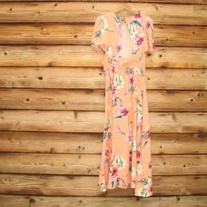 Revolve AFRM Jamie Floral Open Back cut out midi Dress thumbnail 6