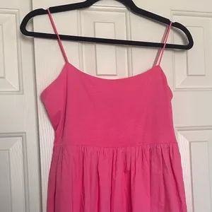 Forever 21 Pink Midi Sleeveless Dress, size S thumbnail 2