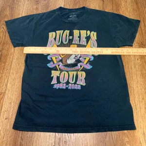 Buc-ee's Tour 1982-2022 Graphic T-Shirt Black Beaver Believer Womens Medium thumbnail 5