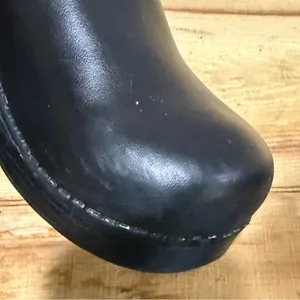 Dansko Black Leather Clogs‎ size 40/US 9.5-10 B83 thumbnail 7