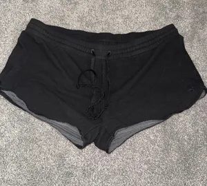 Black Drawstring Shorts Size L thumbnail 1