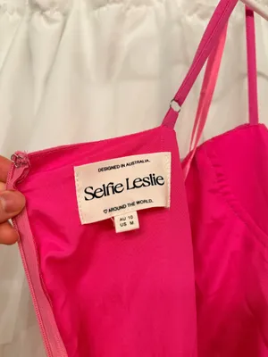Selfie Leslie Dress Maxi Pink thumbnail 4