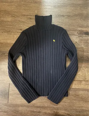Vintage Abercrombie & Fitch Knit Turtleneck Sweater thumbnail 3