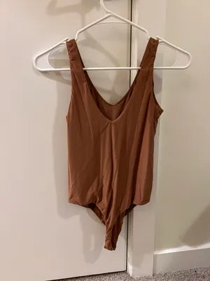 Aerie smoothez plunge bodysuit thumbnail 4
