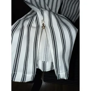 Ann Taylor Loft Striped‎ Summer Pants in Marisa Fit Sz 10 Jasmine Color thumbnail 5