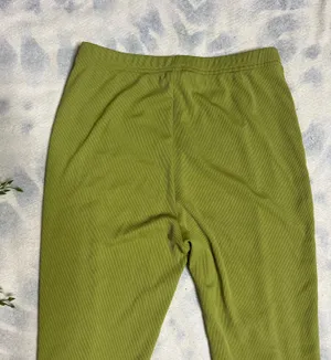 Avocado Ribbed Flare Pants thumbnail 8