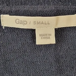 Color Block Top Navy and‎ Cream 3/4 Sleeve Round Neck Sweater thumbnail 6