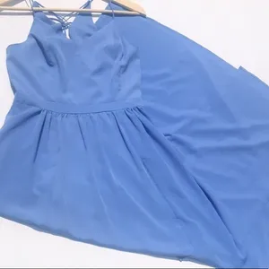 1. State Blue Strappy Back Slit Skirt Maxi Dre‎ thumbnail 3