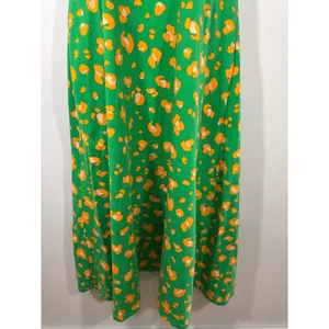 Tabitha Brown for Target Green Leopard Print Scoop‎ Neck Midi Dress Pockets Sz M thumbnail 4