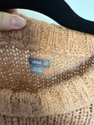 Aerie Camel  Sweater thumbnail 2
