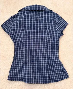 Princess Polly NWOT navy blouse thumbnail 5