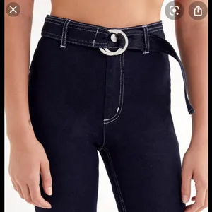 Urban outfitters BDG cropped high rise Jeans with belt thumbnail 3