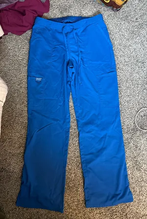 Cherokee Royal Blue Scrub Pants thumbnail 1