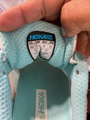 Hoka Clifton 9 Women's Running Shoes - White with Teal and Copper b71 thumbnail 8