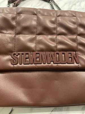 Steve Madden Quilted Crossbody Faux Leather thumbnail 4