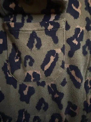 Anthropologie Tabitha Leopard Print Utility Jacket Women’s Sz S Safari Military thumbnail 13