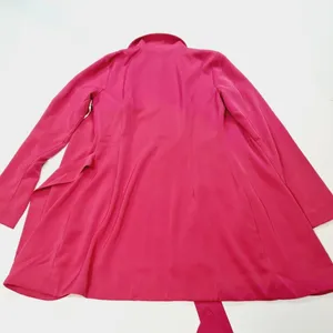 MORE TO COME Halley Blazer Wrap Dress in Hot Pink Small thumbnail 12