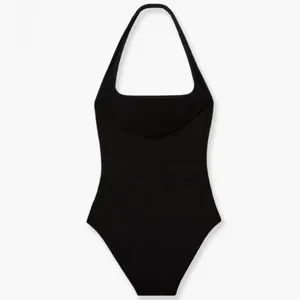GUCCI logo printed halter neck swimsuit bodysuit thumbnail 7