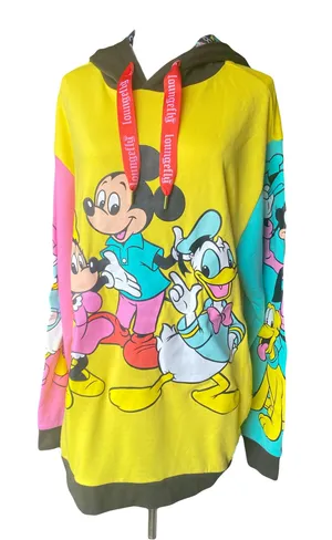 Loungefly Disney 100th Anniversary Mickey & Friends Colorblock Hoodie thumbnail 1