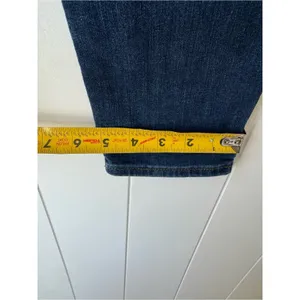 J. Crew Dark Blue High-Rise Button-Fly Skinny Jeans 27 thumbnail 8