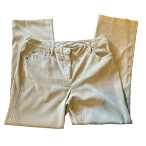 Corduroy Pants Soft SZ 14 High Rise Straight Leg Office Chic New Directions thumbnail 2