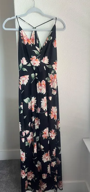 Lush Clothing Maxi Floral Dress thumbnail 1